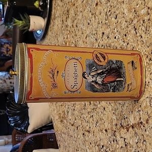 VINTAGE Metal Luce DeCIELO SPAGHETTI TIN collectors Find